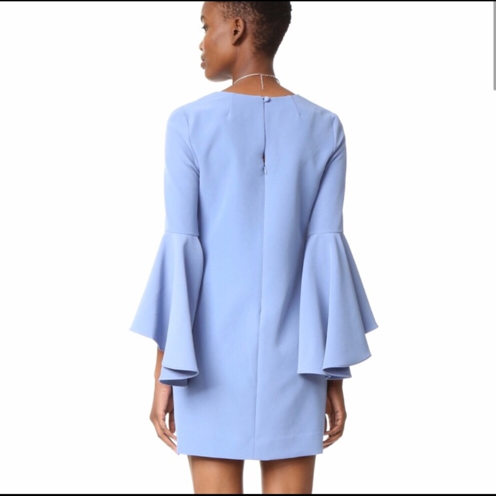 Milly Italian Candy V Neck Bell Sleeve Dress - Picture 2 of 4